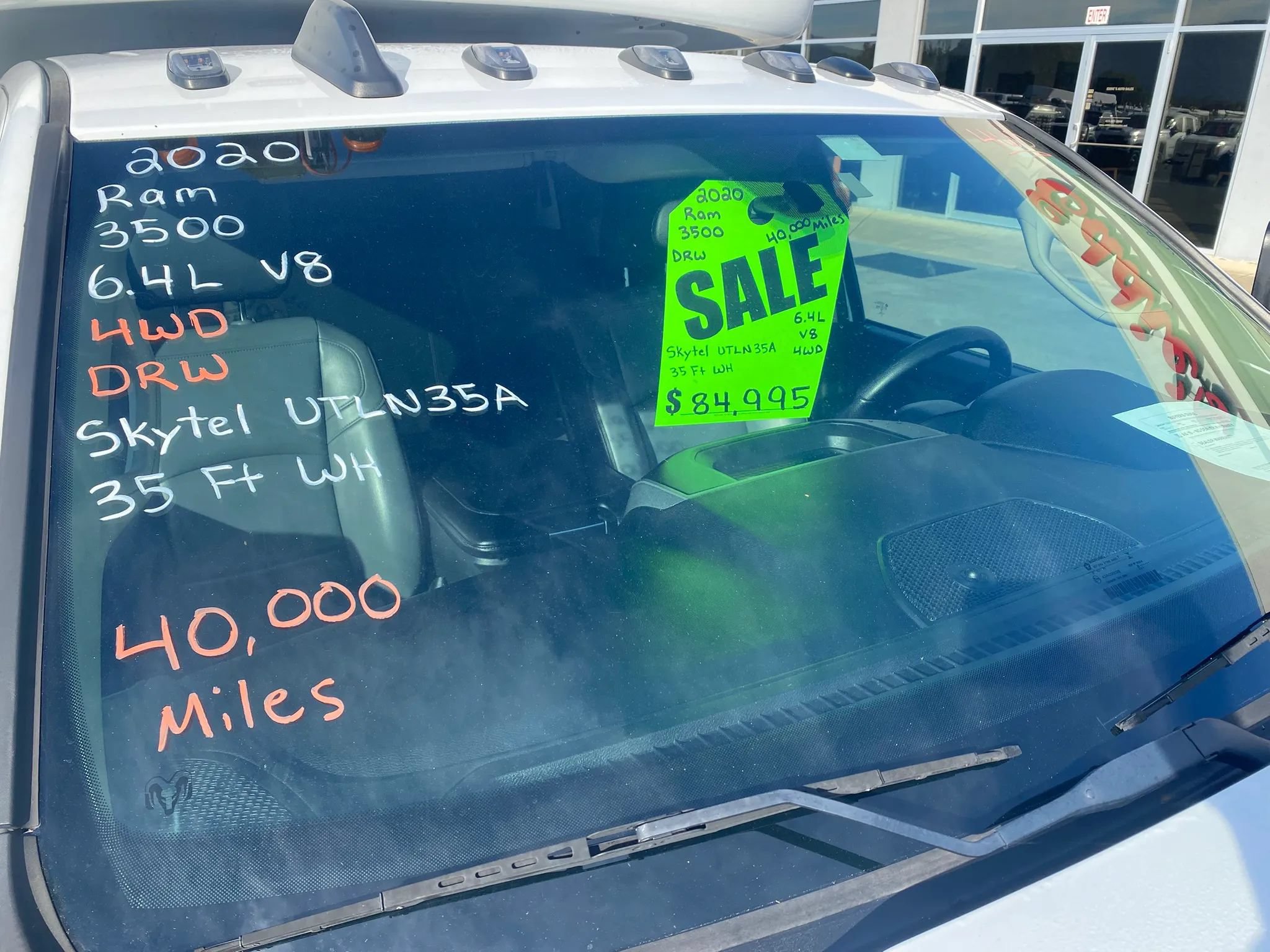 Used 2020 RAM 3500 Tradesman AWD/4WD image 3