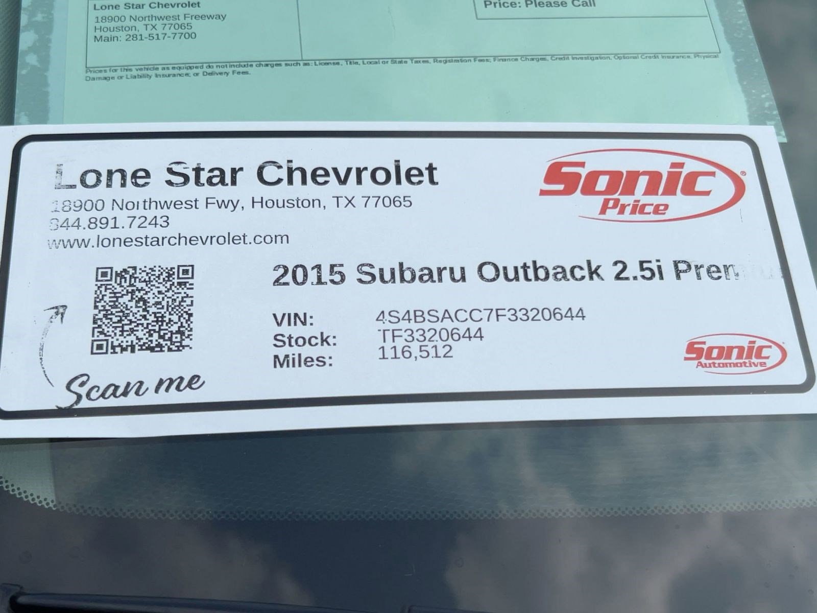 Used 2015 Subaru Outback 2.5i Premium w/ Popular Package #2 image 32