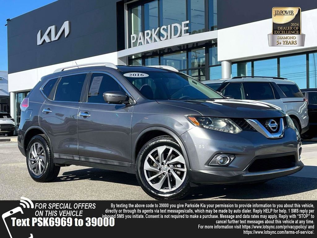 Used 2016 Nissan Rogue SL w/ SL Premium Package