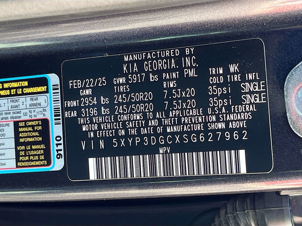 Used 2025 Kia Telluride EX X-Line AWD/4WD image 35