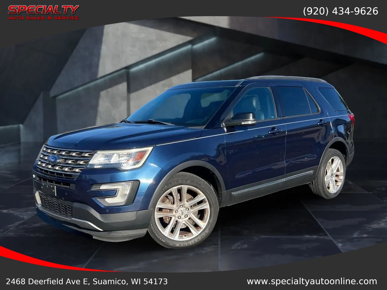 Used 2016 Ford Explorer XLT w/ Equipment Group 202A