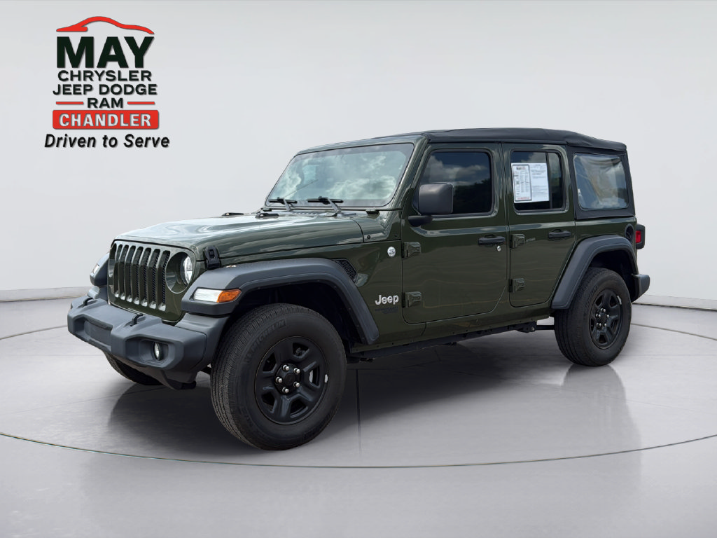 Certified 2021 Jeep Wrangler Unlimited Sport AWD/4WD image 3