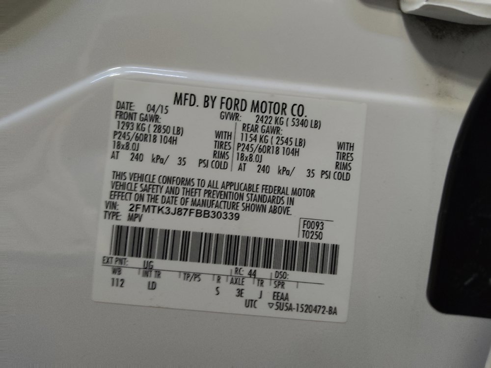 Used 2015 Ford Edge SEL w/ Equipment Group 201A FWD image 33
