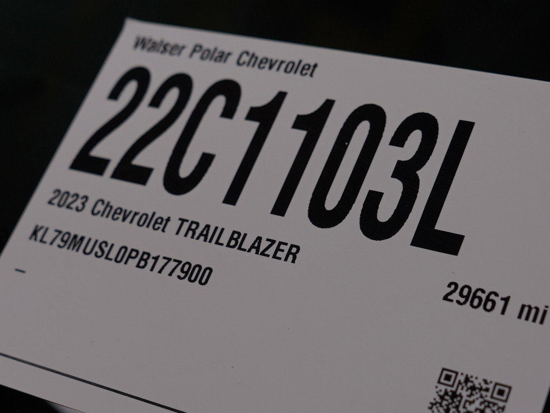 Used 2023 Chevrolet TrailBlazer RS w/ Convenience Package image 30