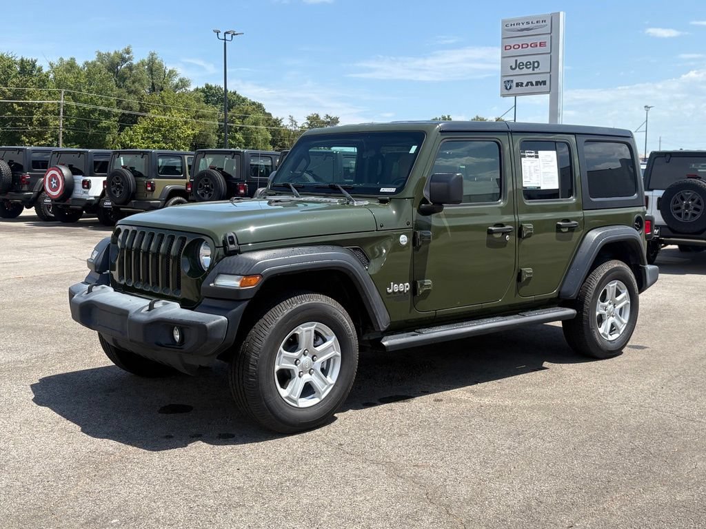 Used 2020 Jeep Wrangler Unlimited Sport S AWD/4WD image 3