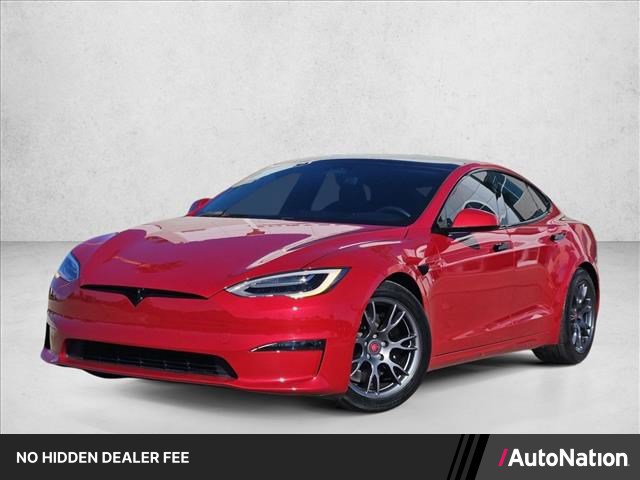 Used 2021 Tesla Model S Plaid AWD/4WD image 1