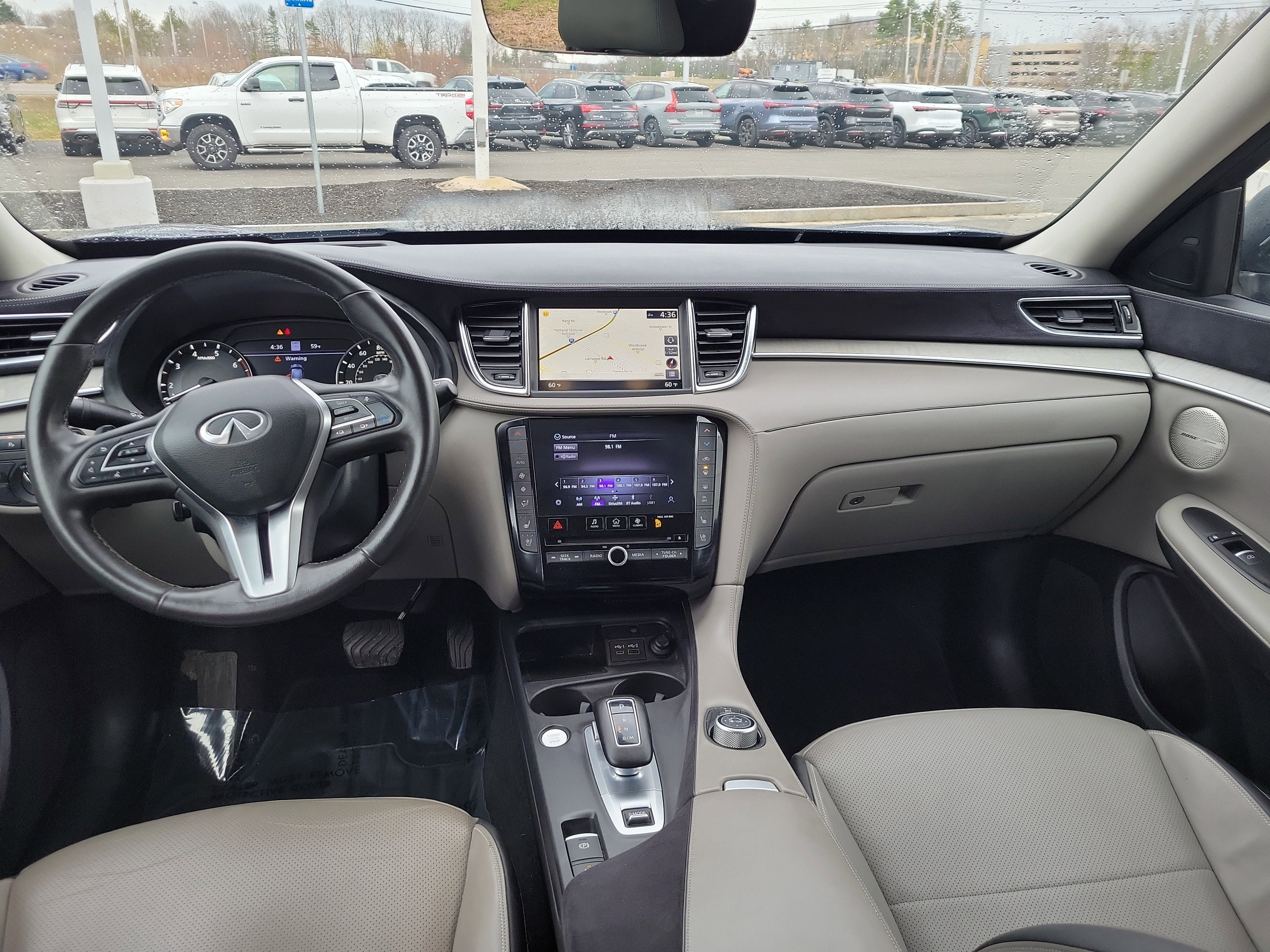 Used 2023 INFINITI QX50 Sensory AWD/4WD image 3