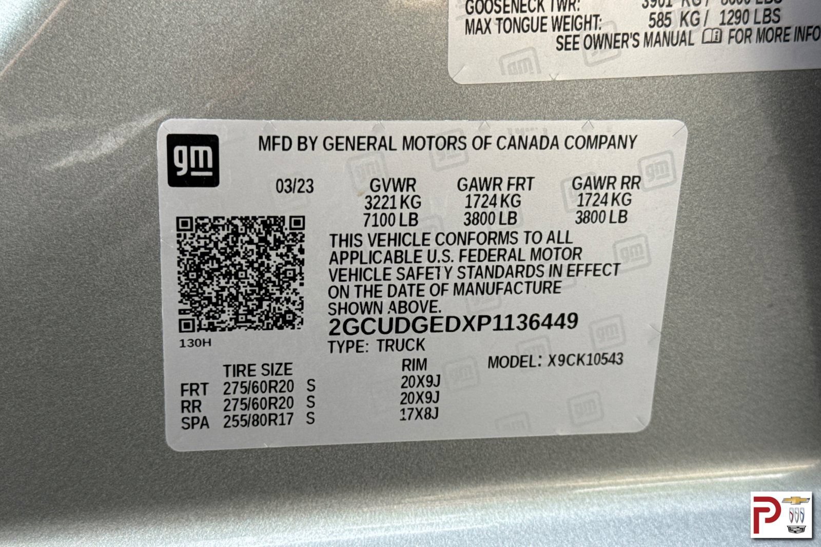 Certified 2023 Chevrolet Silverado 1500 LTZ AWD/4WD image 35