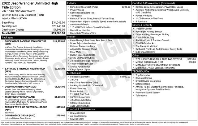 Used 2022 Jeep Wrangler Unlimited Sport image 30