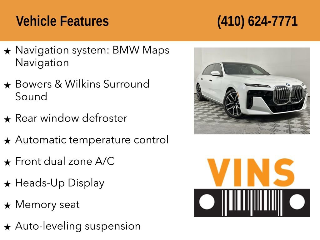 Used 2023 BMW 760i xDrive w/ Parking Assistance Package image 5