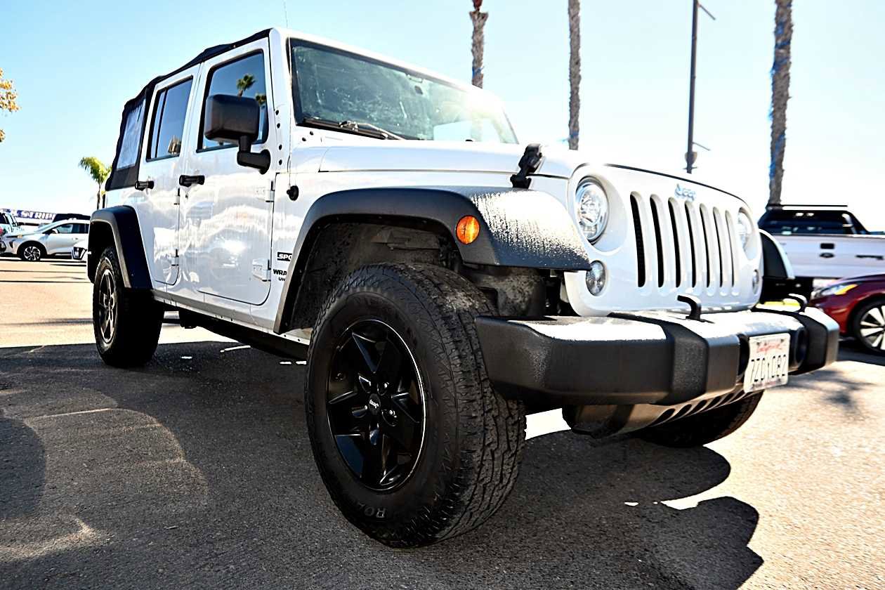 Used 2017 Jeep Wrangler Unlimited Sport w/ Quick Order Package 24S image 3