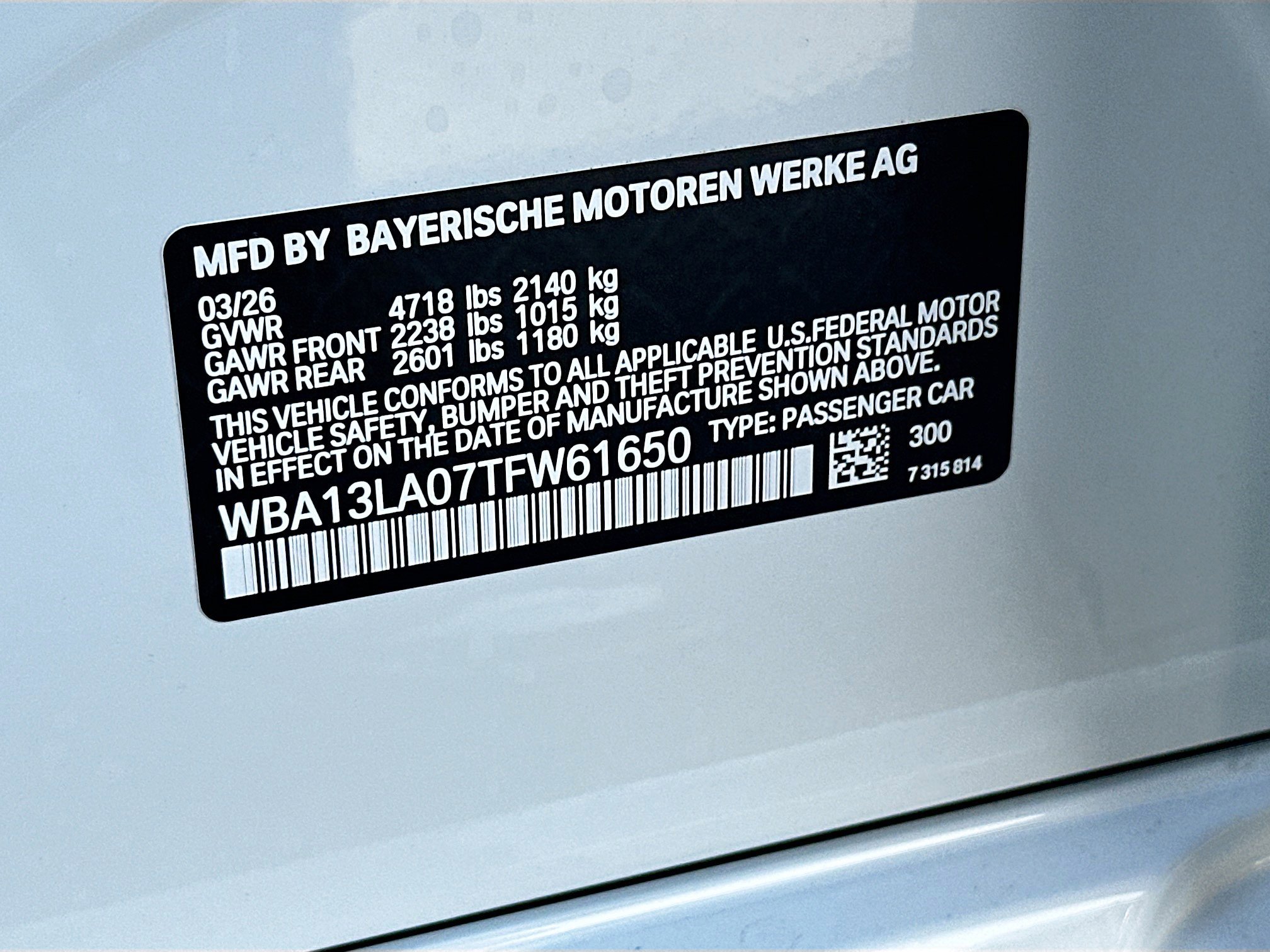 New 2026 BMW 330i Sedan w/ M Sport Package RWD image 27