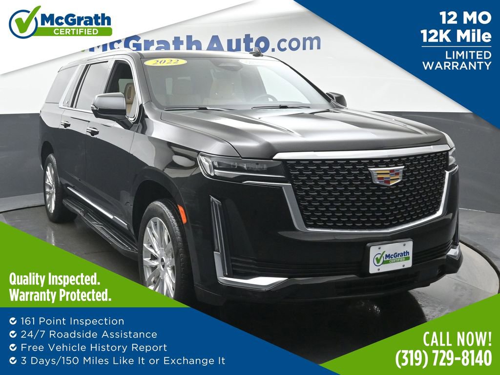 Used 2022 Cadillac Escalade ESV Premium Luxury