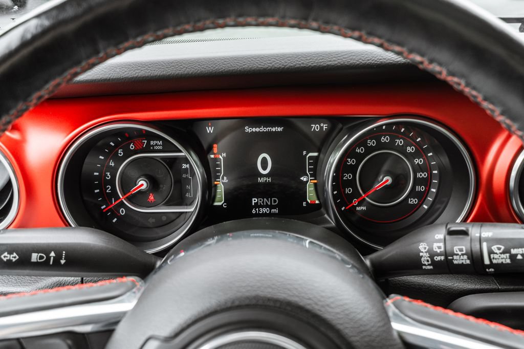 Used 2021 Jeep Wrangler Rubicon w/ Uconnect 4C Nav & Sound Group AWD/4WD image 14