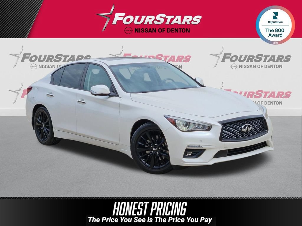 Used 2023 INFINITI Q50 Luxe w/ Cargo Package