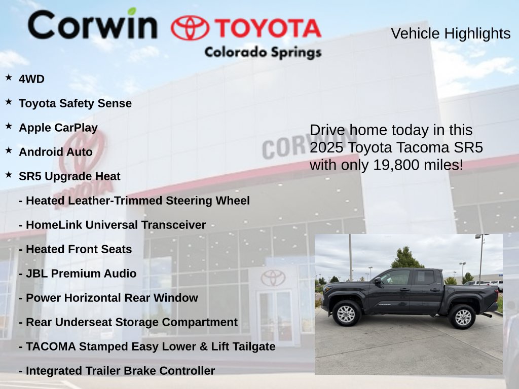 Used 2025 Toyota Tacoma SR5 AWD/4WD image 6