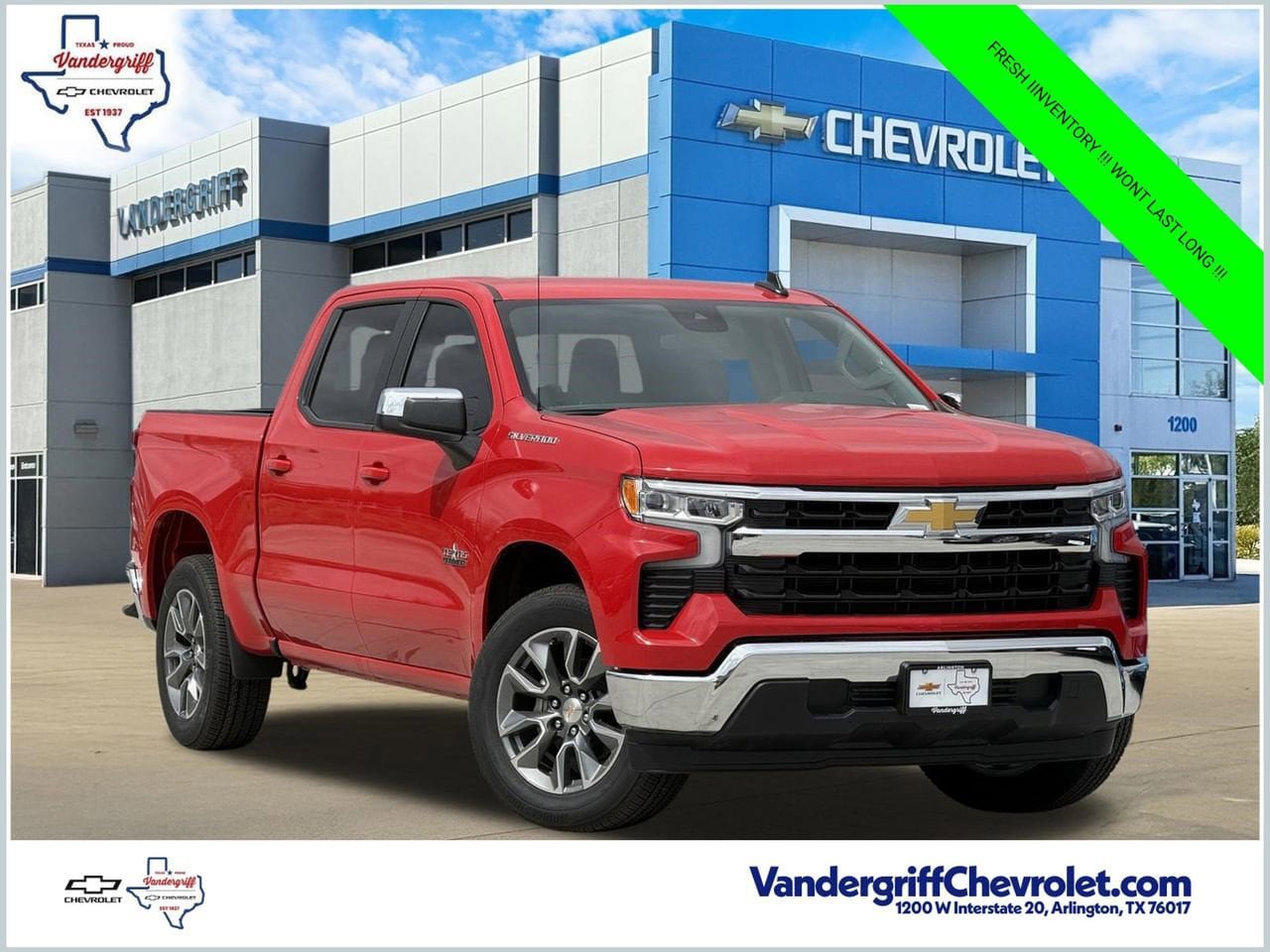 New 2026 Chevrolet Silverado 1500 LT w/ Texas Edition Plus RWD image 1