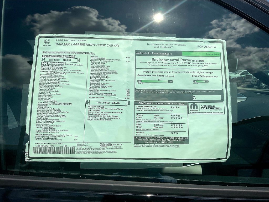 New 2026 RAM 2500 Laramie w/ Night Edition AWD/4WD image 18