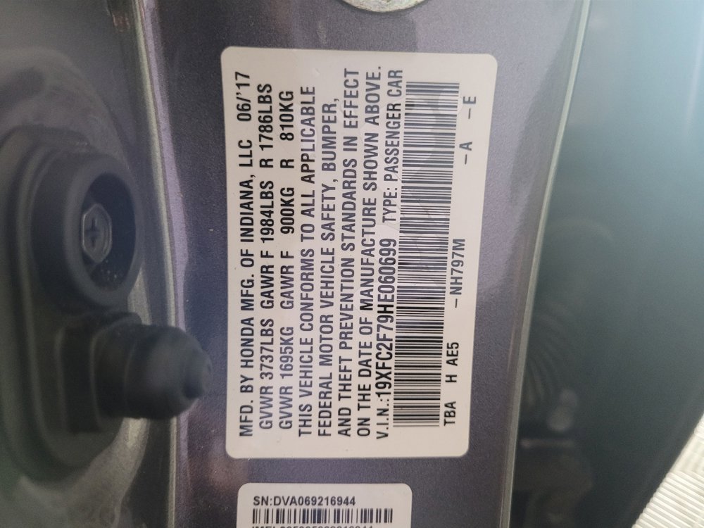 Used 2017 Honda Civic EX image 33