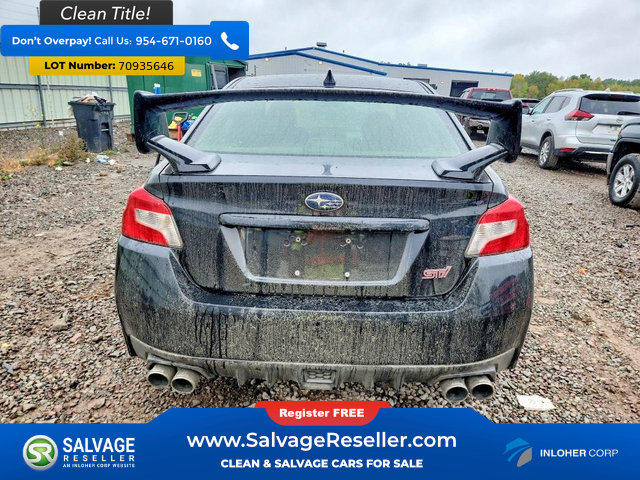 Used 2015 Subaru WRX STI Limited AWD/4WD image 8