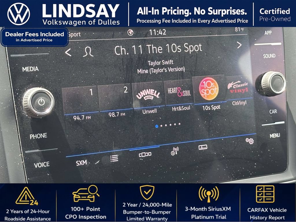 Used 2021 Volkswagen Atlas Cross Sport SE AWD/4WD image 17