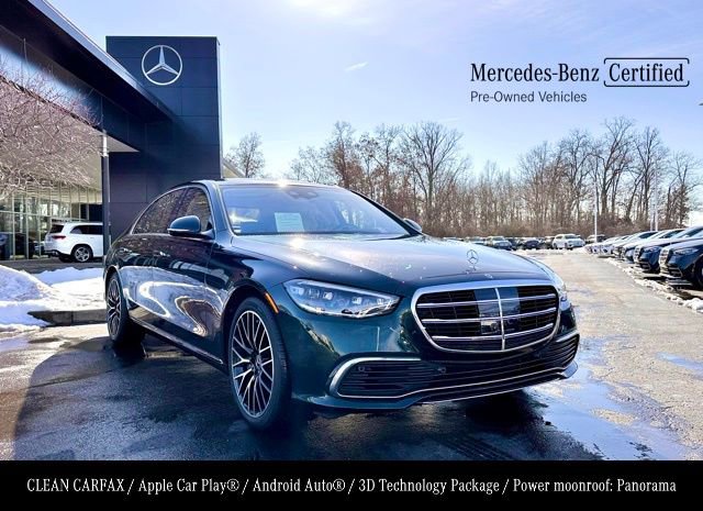 Used 2022 Mercedes-Benz S 580 4MATIC Sedan w/ 3D Technology Package