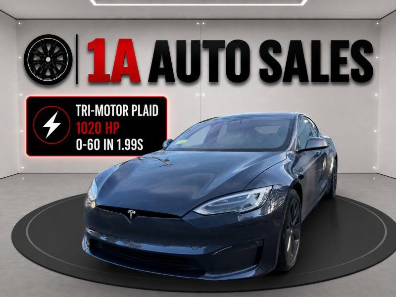 Used 2022 Tesla Model S Plaid AWD/4WD image 1