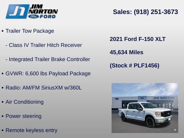 Used 2021 Ford F150 XLT w/ Trailer Tow Package image 8