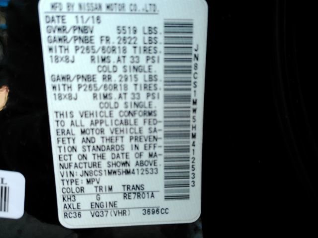 Used 2017 INFINITI QX70 AWD image 50