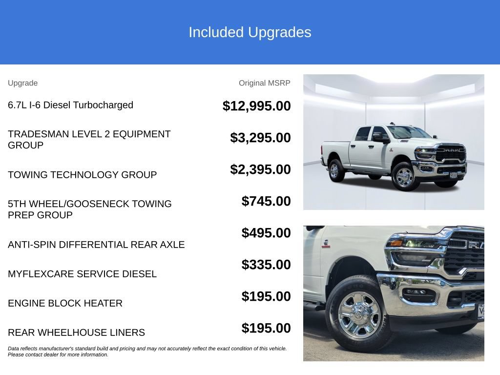 New 2026 RAM 2500 Tradesman AWD/4WD image 3