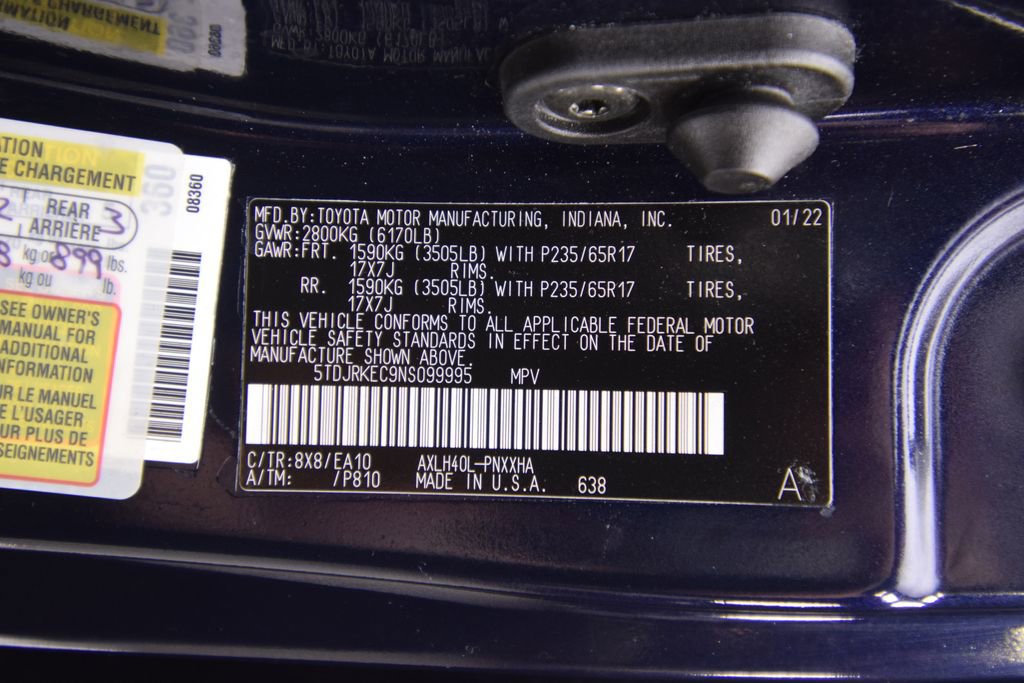 Used 2022 Toyota Sienna XLE image 42