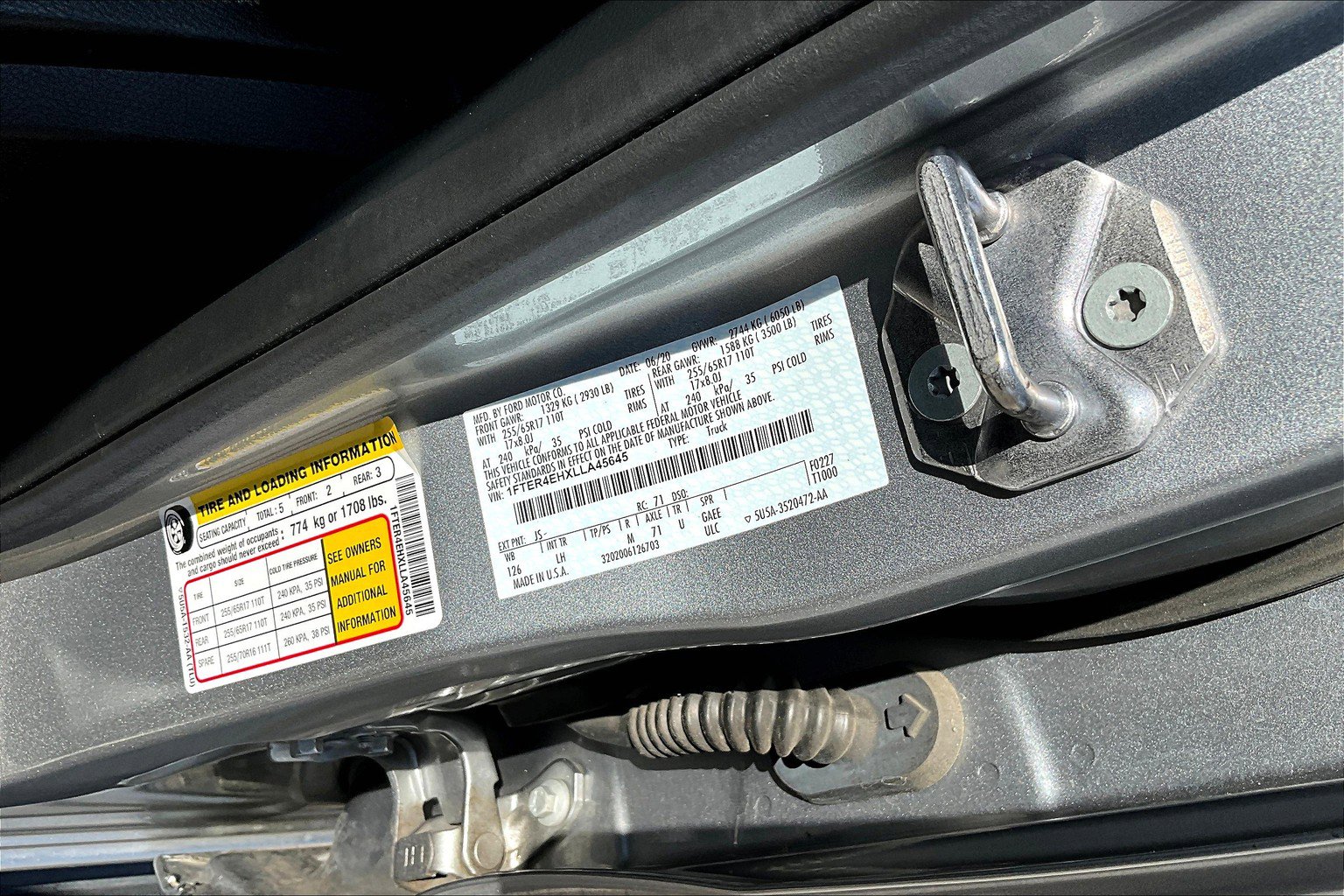 Used 2020 Ford Ranger XLT w/ Equipment Group 301A Mid image 36