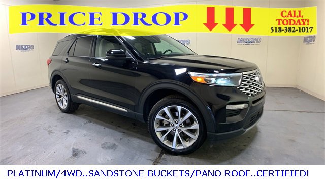 Certified 2022 Ford Explorer Platinum w/ Equipment Group 601A