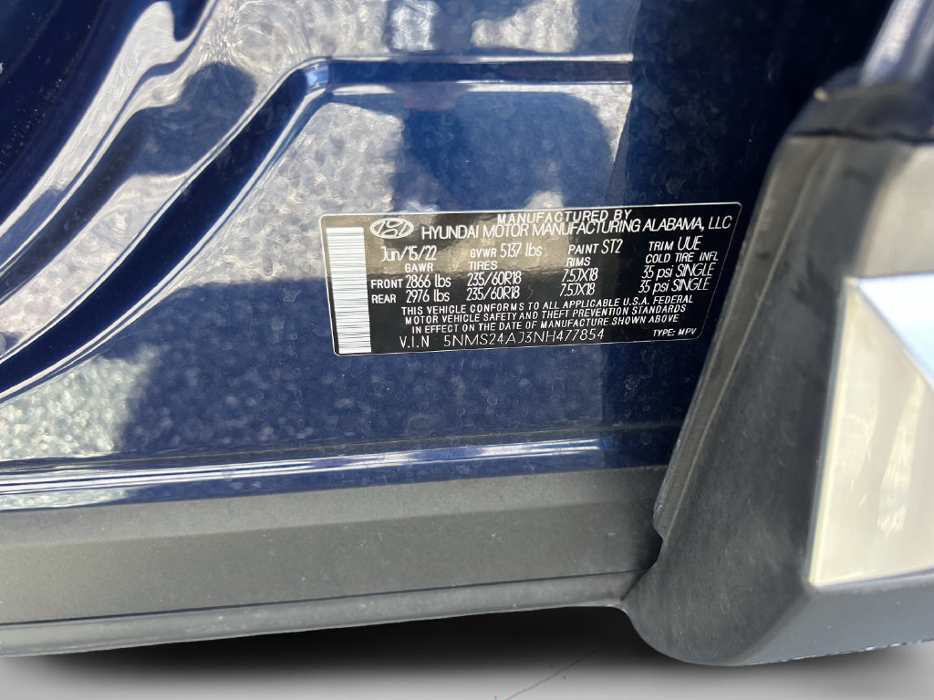 Used 2022 Hyundai Santa Fe SEL w/ Cargo Package FWD image 38