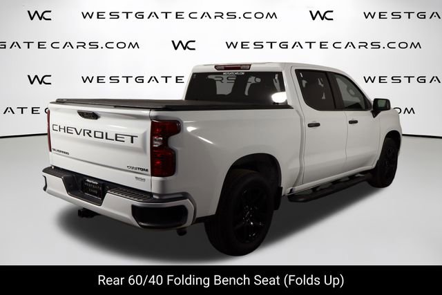 Used 2025 Chevrolet Silverado 1500 Custom w/ LPO, Dark Essentials Package RWD image 43