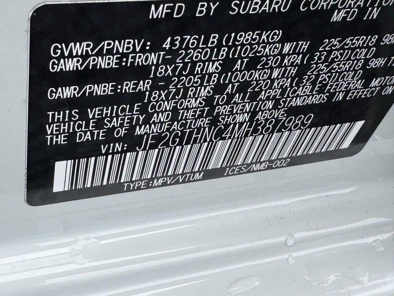 Used 2021 Subaru Crosstrek 2.5i Limited w/ Moonroof Package 2 image 26