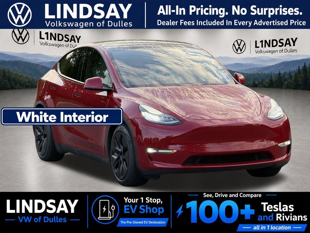 Used 2020 Tesla Model Y Long Range AWD/4WD image 1