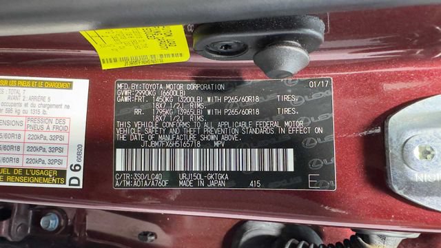 Used 2017 Lexus GX 460 w/ Navigation Package AWD/4WD image 40