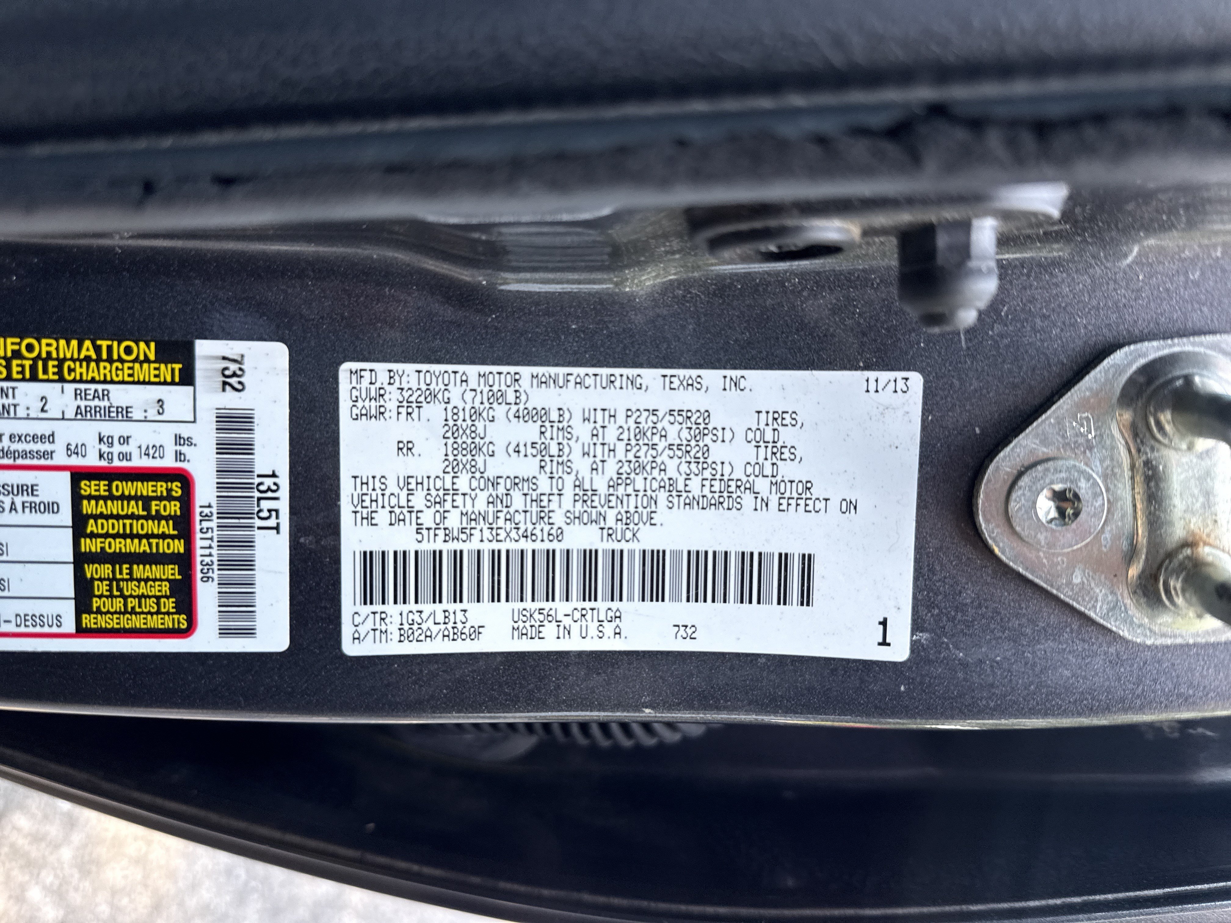 Used 2014 Toyota Tundra Limited AWD/4WD image 30