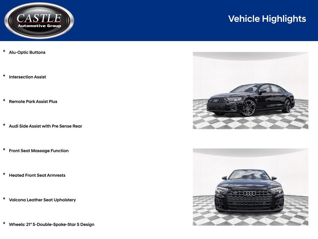 Used 2025 Audi A8 L 3.0T w/ Executive Package AWD/4WD image 10