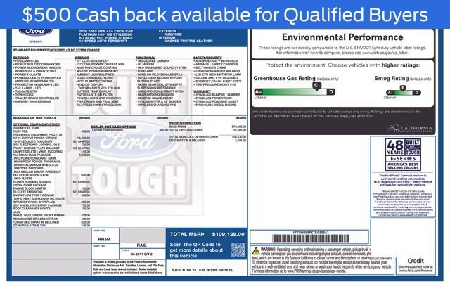 New 2026 Ford F350 Platinum w/ Platinum Plus Package AWD/4WD image 5