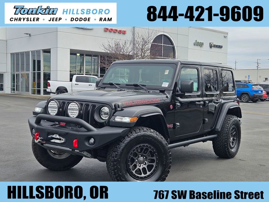 Used 2022 Jeep Wrangler Unlimited Rubicon image 1