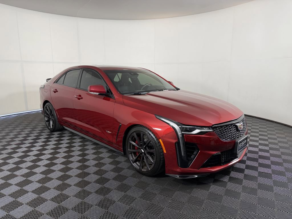 Used 2022 Cadillac CT4 V Blackwing w/ Climate Package RWD image 4