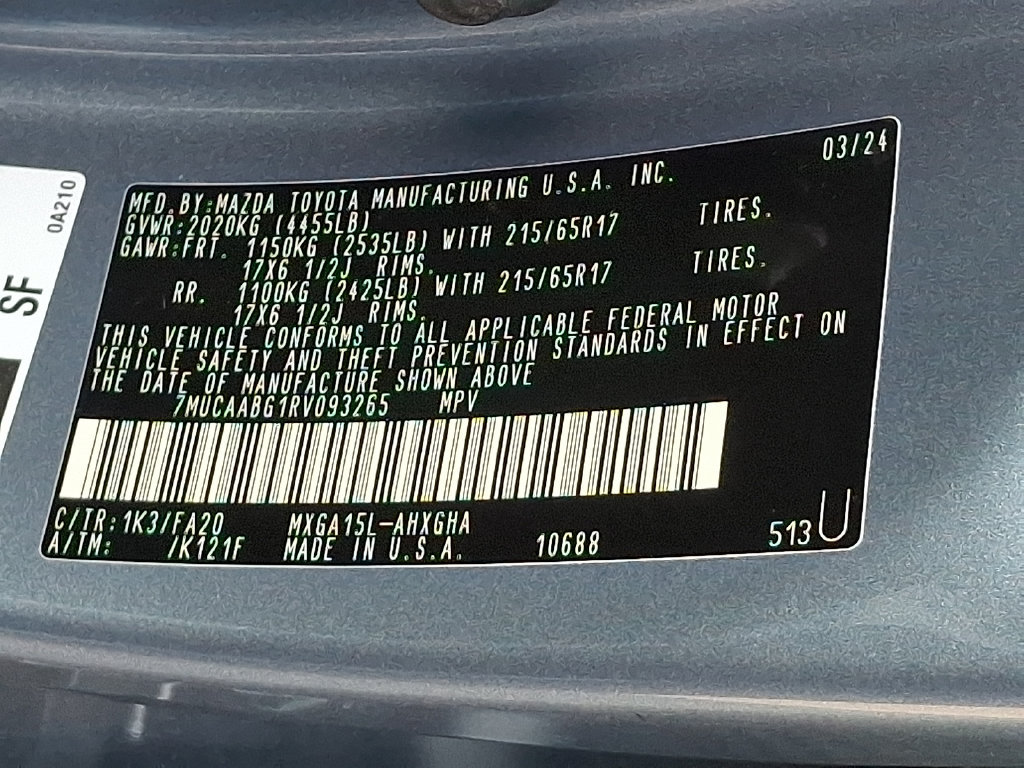 Certified 2024 Toyota Corolla Cross LE AWD/4WD image 34