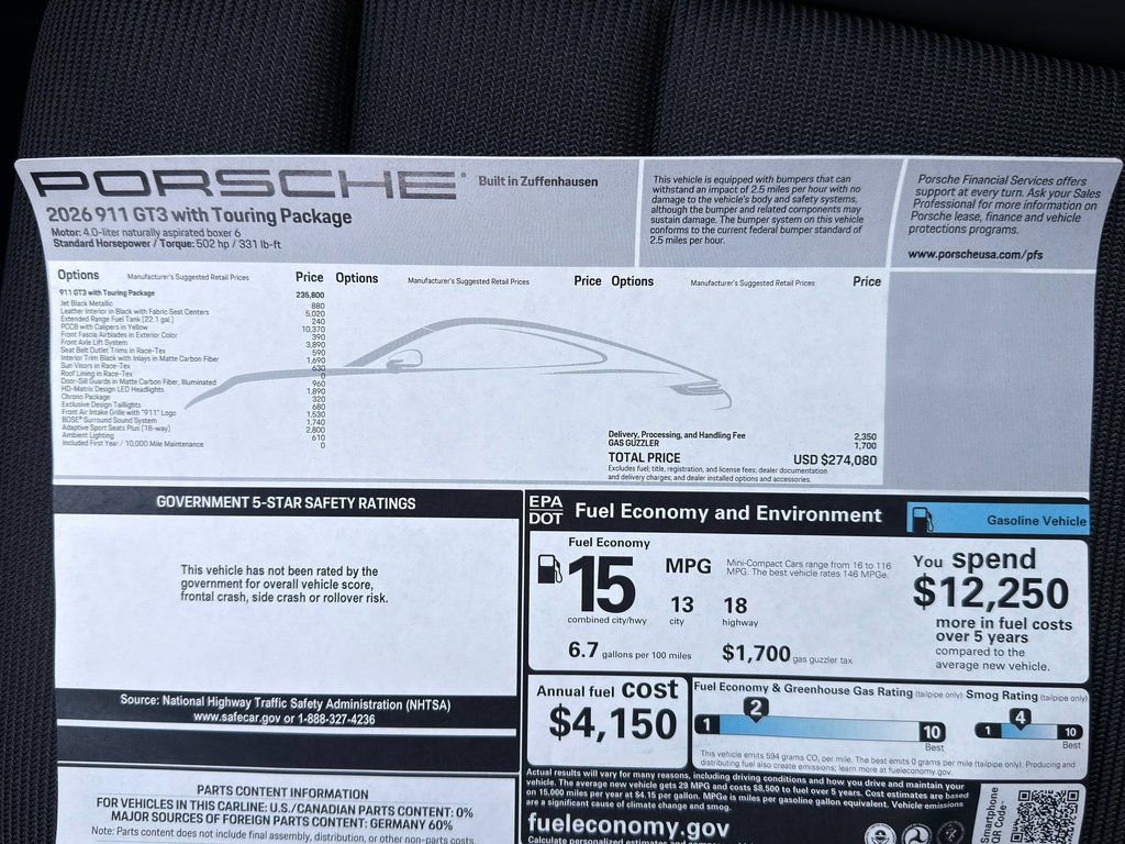 Used 2026 Porsche 911 GT3 image 34