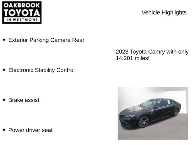 Used 2023 Toyota Camry SE FWD image 7