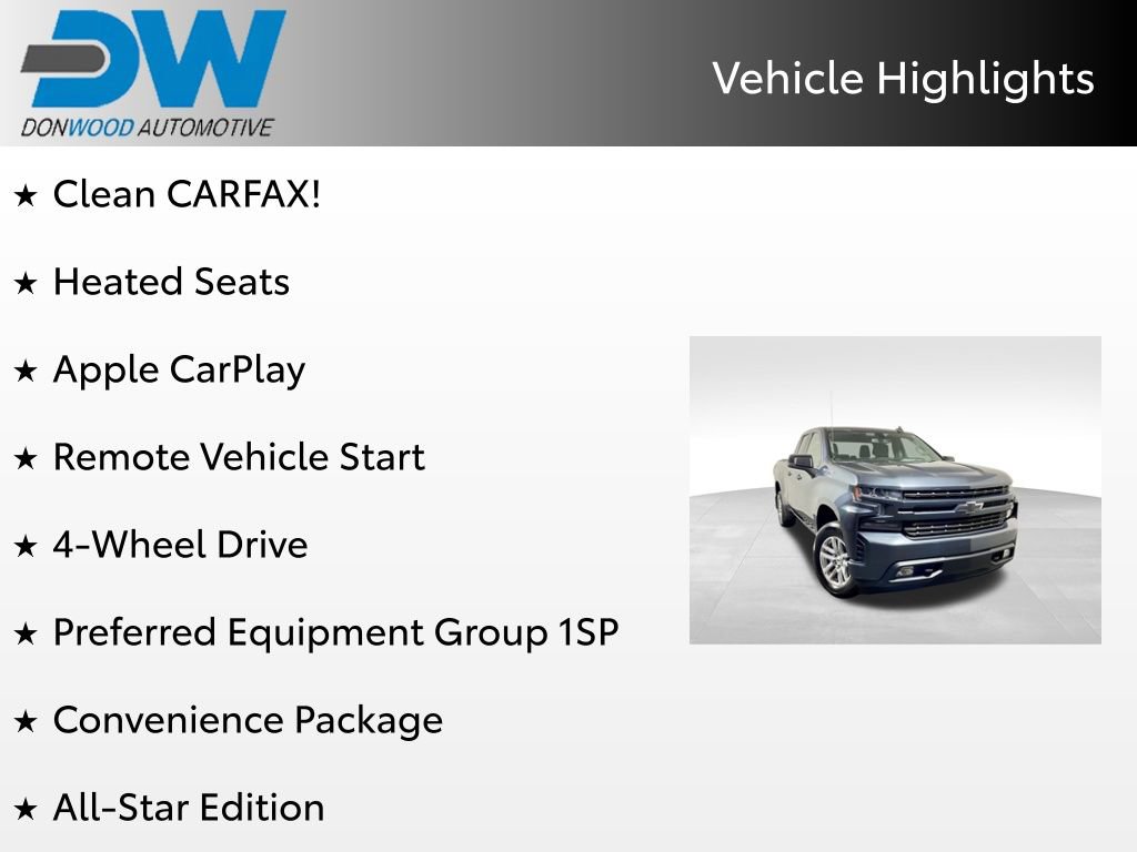 Used 2019 Chevrolet Silverado 1500 RST w/ All-Star Edition AWD/4WD image 6