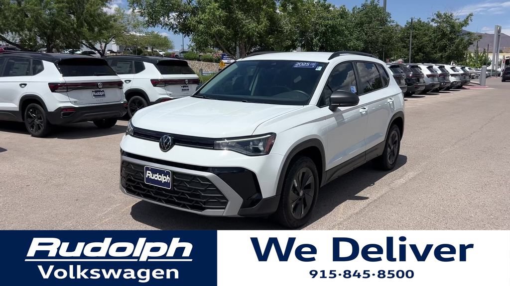 Certified 2025 Volkswagen Taos S FWD image 1