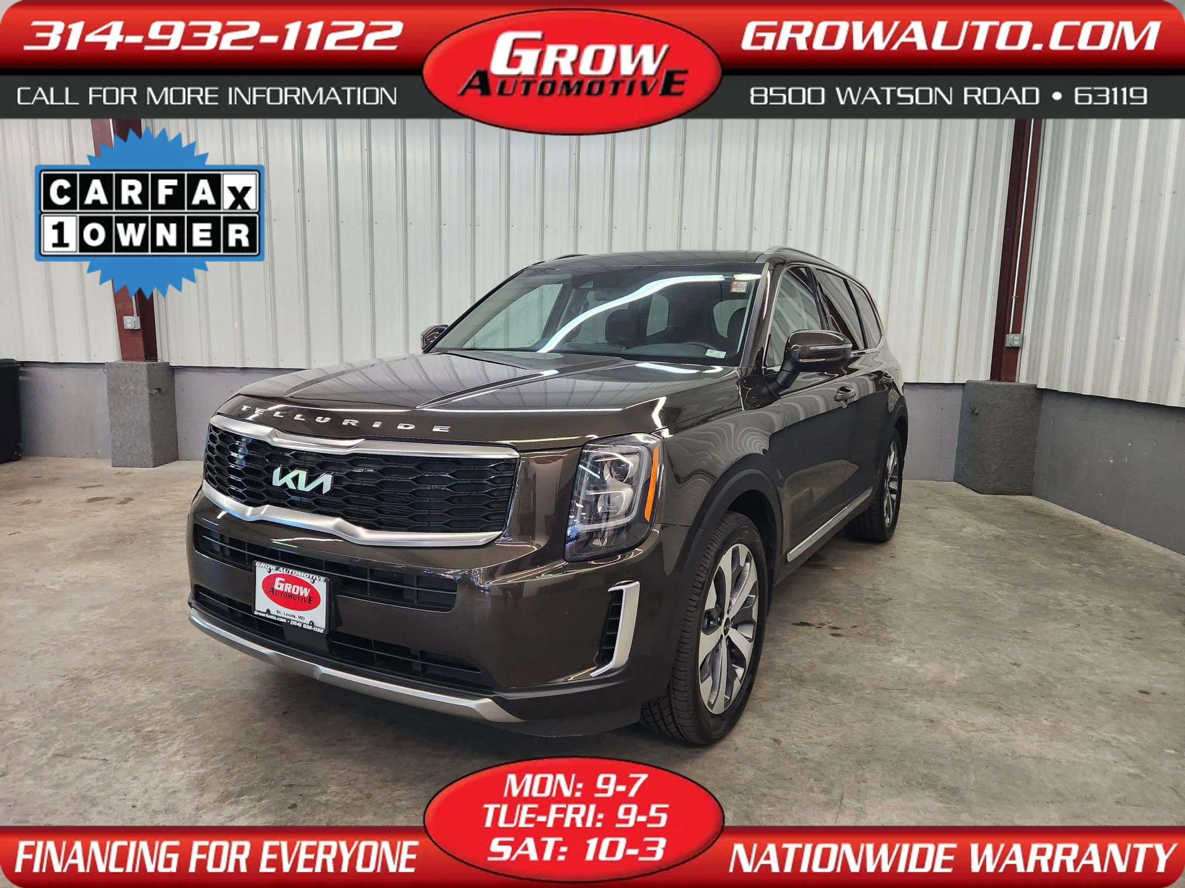 Used 2022 Kia Telluride EX w/ EX Premium Package image 1