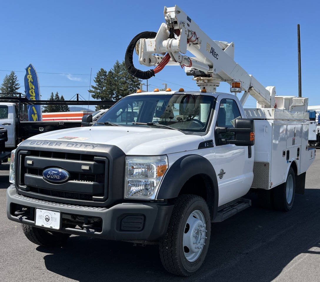 Used 2016 Ford F550 4x4 Regular Cab Super Duty image 1